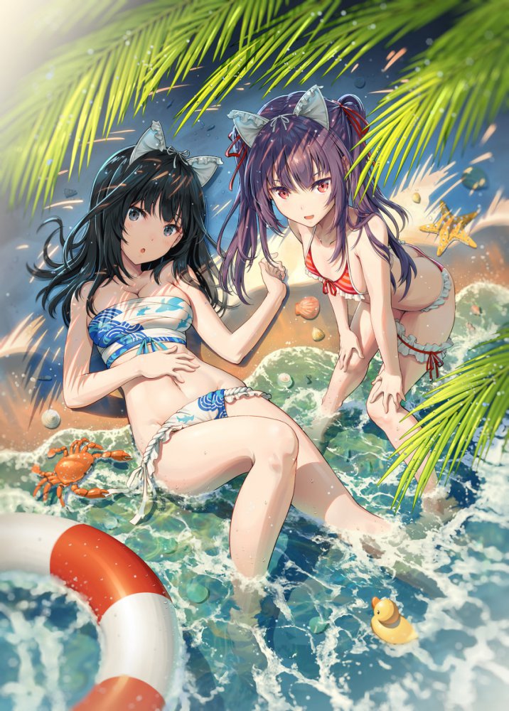 【二次】水着女子画像　その５７